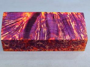 Stabilized Maple Burl Wood Mod Block